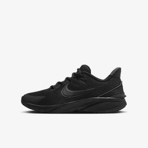 Girls Black Trainers Shoes. Nike CA